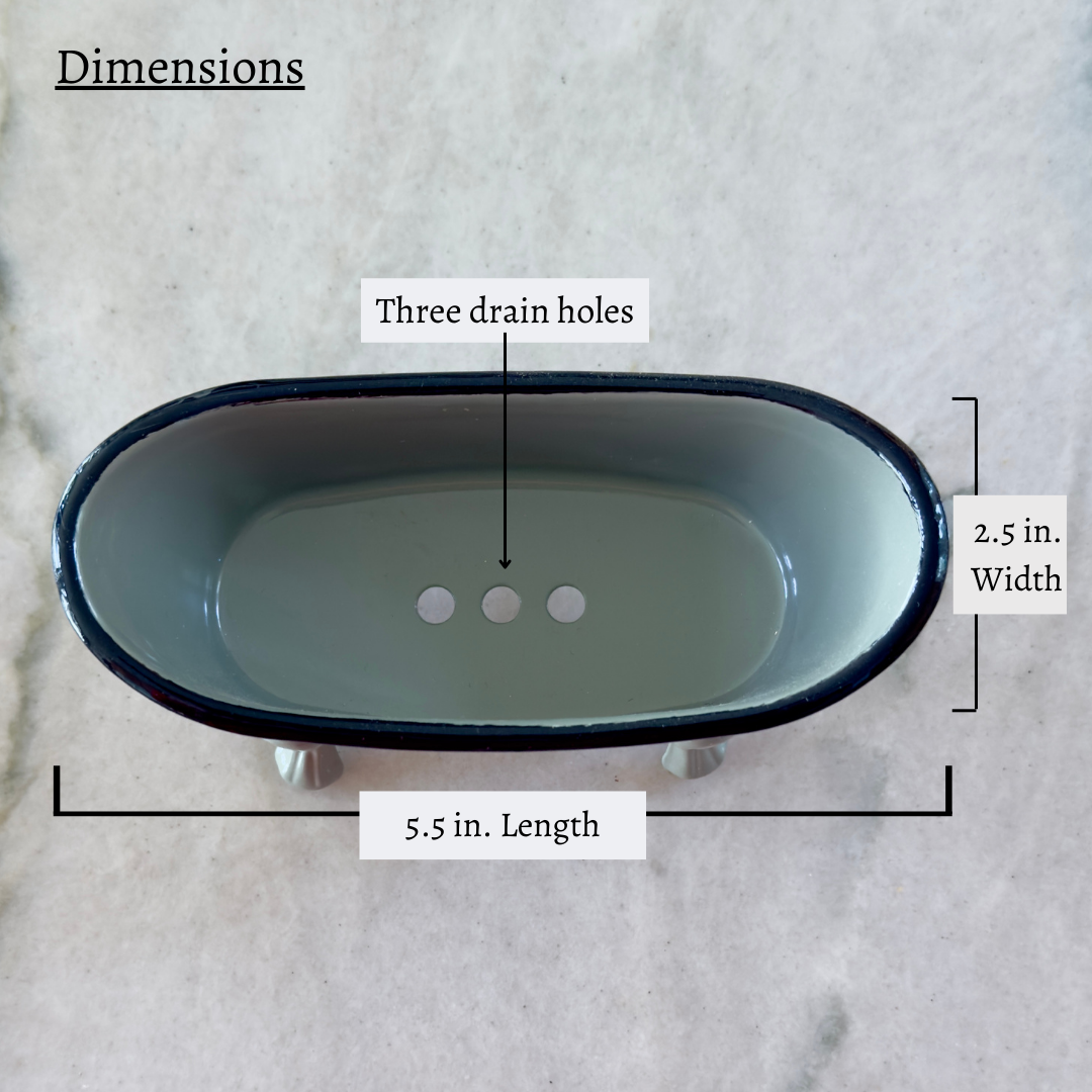 Antique Bathtub Soap Dish - Moody Variety